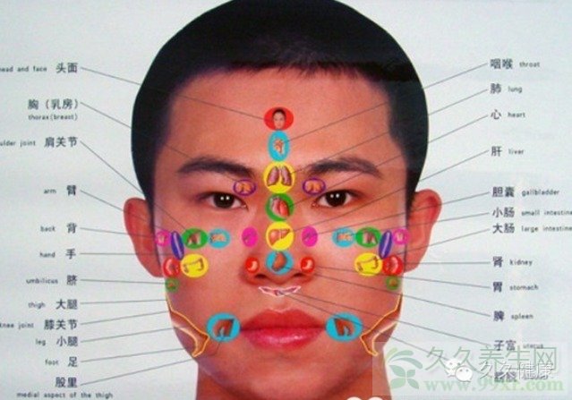 内脏有多干净,脸蛋就多漂亮。对照一下看看你自己!