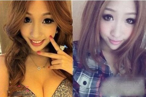 看这明显的对比图,男友不敢相信