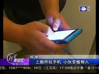 上厕所玩手机变植物人
