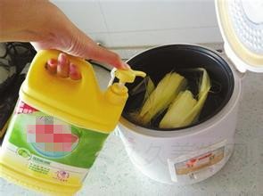 洗洁精煮玉米