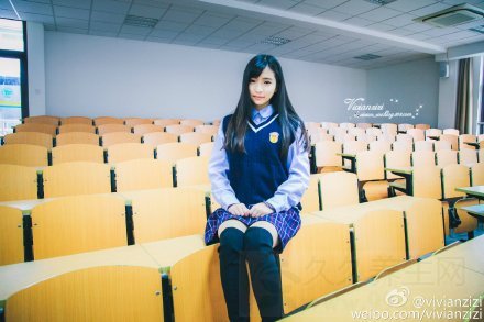 厦门最美校服女生郑凌莉