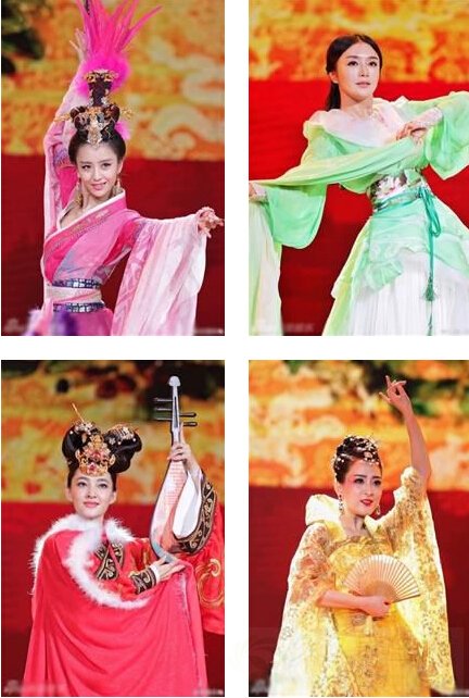 春晚四大美女