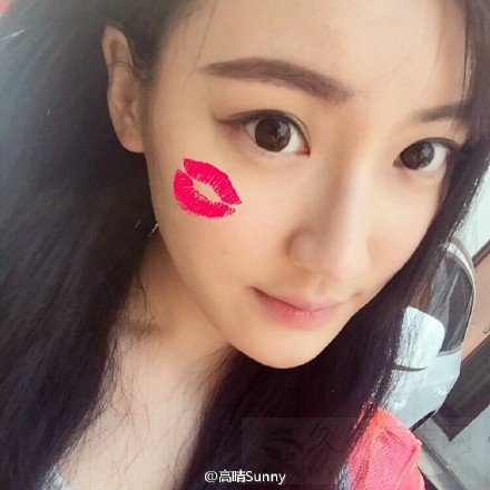 “最美校服女生”高晴sunny新浪微博全套图黑暗私拍