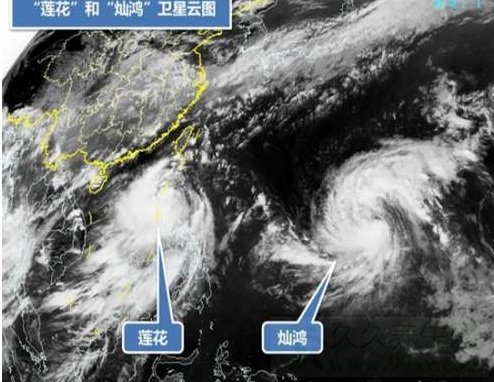 双台风逼近东南沿海
