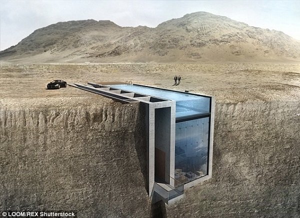 建筑师造悬崖别墅