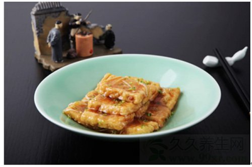 入冬养生菜谱: 锅塌豆腐