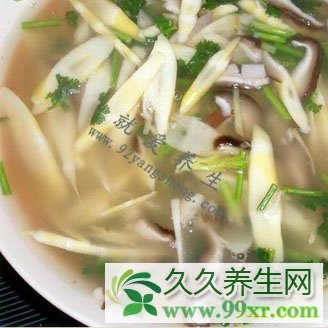 竹笋香菇汤