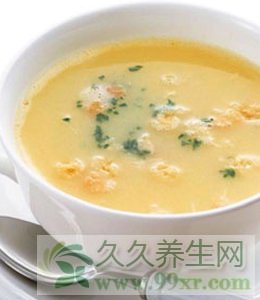 银耳菊花粥芳香减脂